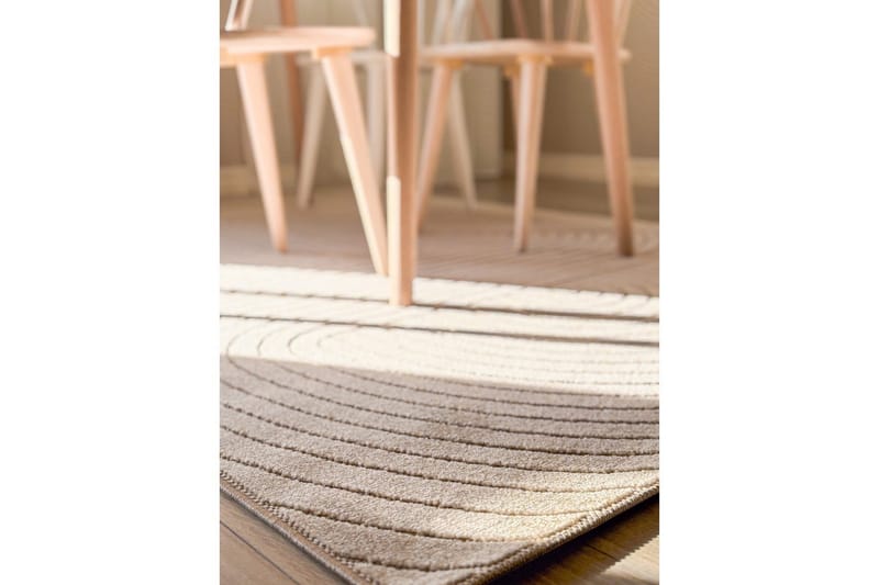 Utomhusmatta KM Home Linnebeige 160x230 cm - Tekstiler - Tepper & Matter - Store tepper