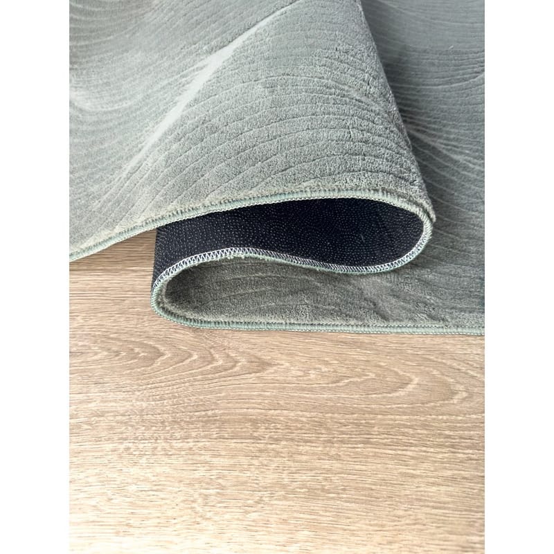 Vaskbart teppe Castello Wave - Grønn - Tekstiler - Tepper & Matter - Flatvevde tepper