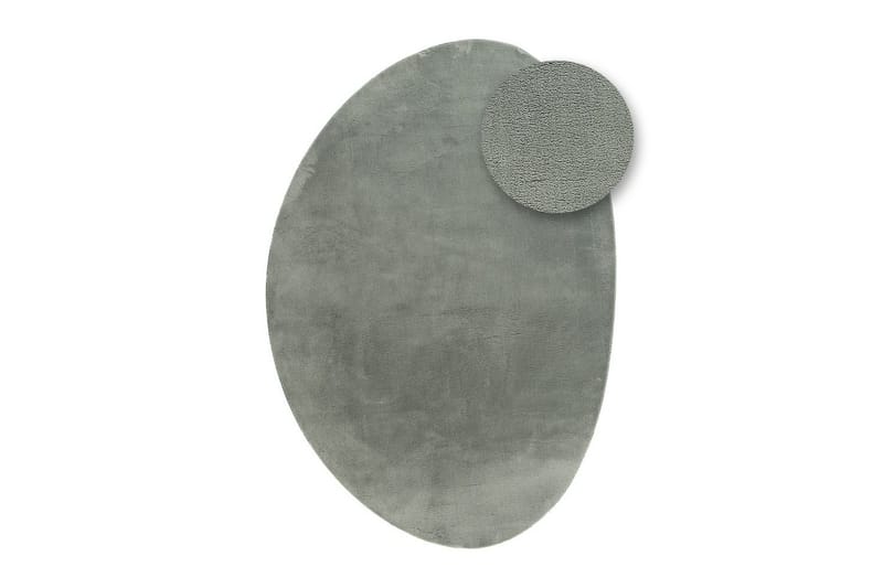Vaskbart teppe Soft Shape - 160x230 cm, Grønn - Tekstiler - Tepper & Matter - Flatvevde tepper