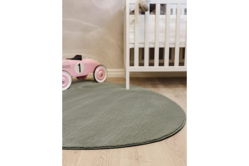 Vaskbart teppe Soft Shape - 160x230 cm, Grønn - Tekstiler - Tepper & Matter - Flatvevde tepper