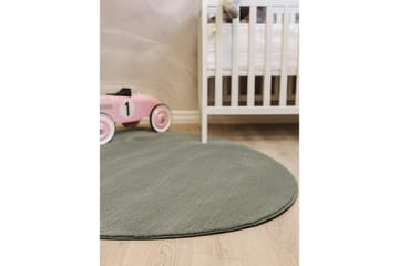 Vaskbart teppe Soft Shape - 160x230 cm, Grønn - Tekstiler - Tepper & Matter - Flatvevde tepper