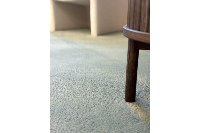 Vaskbart teppe Soft Shape - 200x290 cm, Grønn - Tekstiler - Tepper & Matter - Flatvevde tepper