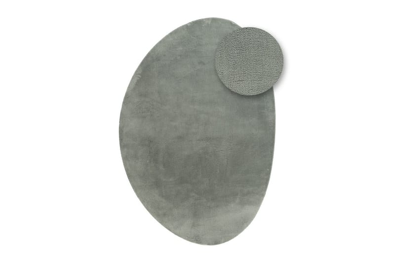 Vaskbart teppe Soft Shape - 200x290 cm, Grønn - Tekstiler - Tepper & Matter - Flatvevde tepper