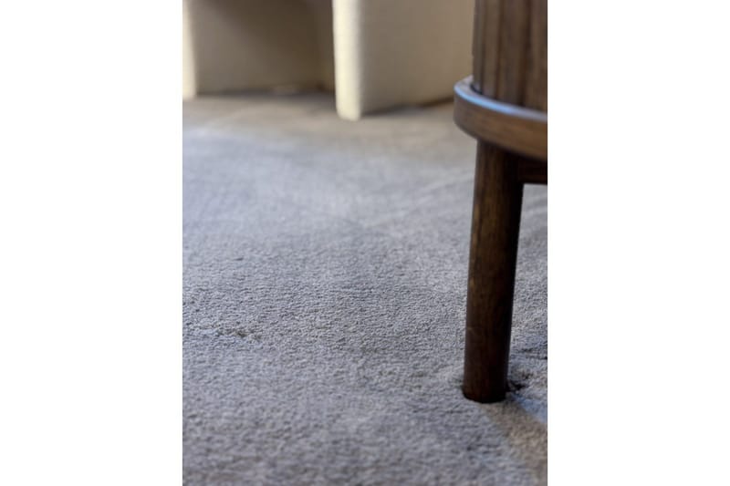 Vaskbart teppe Soft Shape - 200x290 cm, Grafitt - Tekstiler - Tepper & Matter - Flatvevde tepper