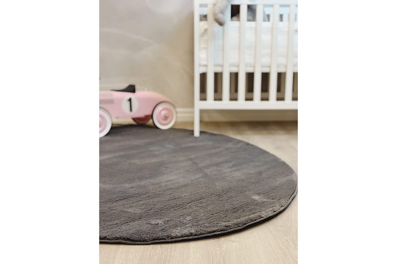 Vaskbart teppe Soft Shape - 200x290 cm, Grafitt - Tekstiler - Tepper & Matter - Flatvevde tepper