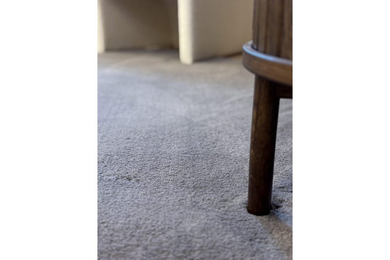 Vaskbart teppe Soft Shape - 200x290 cm, Grafitt - Tekstiler - Tepper & Matter - Flatvevde tepper