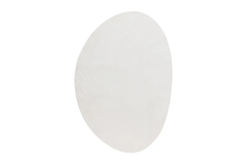 Vaskbart teppe Soft Shape - 200x290 cm, Hvit - Tekstiler - Tepper & Matter - Flatvevde tepper