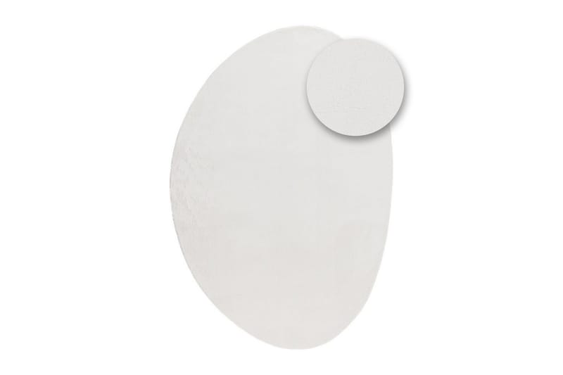 Vaskbart teppe Soft Shape - 200x290 cm, Hvit - Tekstiler - Tepper & Matter - Flatvevde tepper