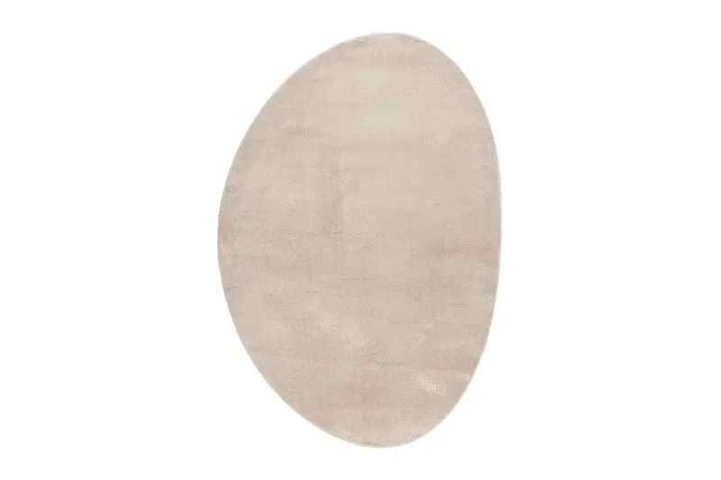 Vaskbart teppe Soft Shape, 200x290 cm, Melert lin