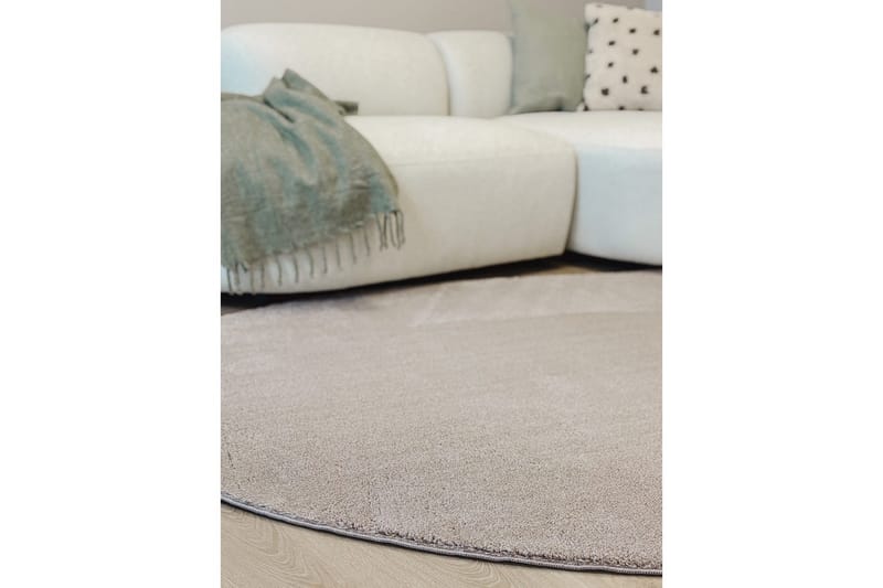 Vaskbart teppe Soft Shape - 200x290 cm, Melert lin - Tekstiler - Tepper & Matter - Flatvevde tepper