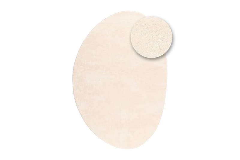 Vaskbart teppe Soft Shape - 200x290 cm, Natur - Tekstiler - Tepper & Matter - Flatvevde tepper