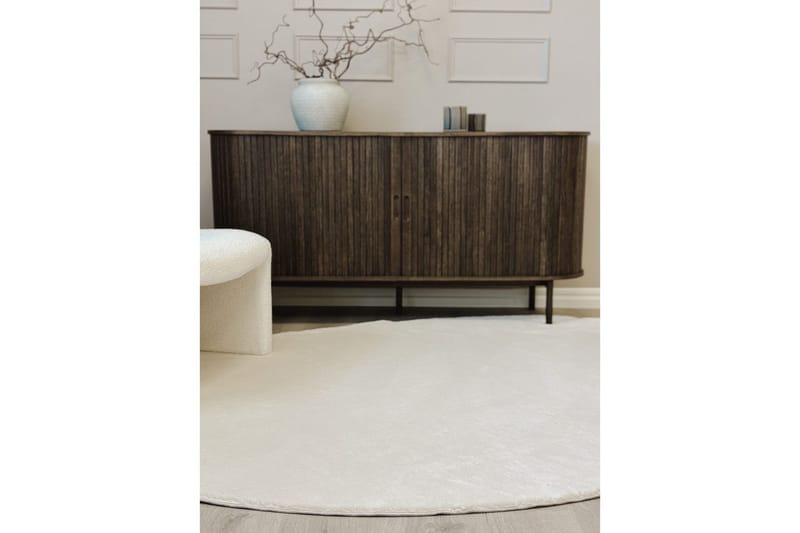 Vaskbart teppe Soft Shape - 200x290 cm, Natur - Tekstiler - Tepper & Matter - Flatvevde tepper