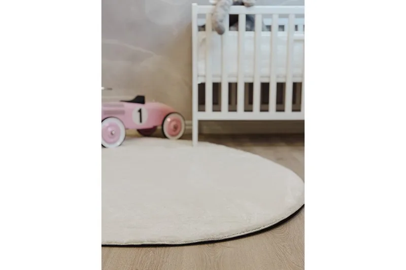 Vaskbart teppe Soft Shape - 240x340 cm, Hvit - Tekstiler - Tepper & Matter - Flatvevde tepper