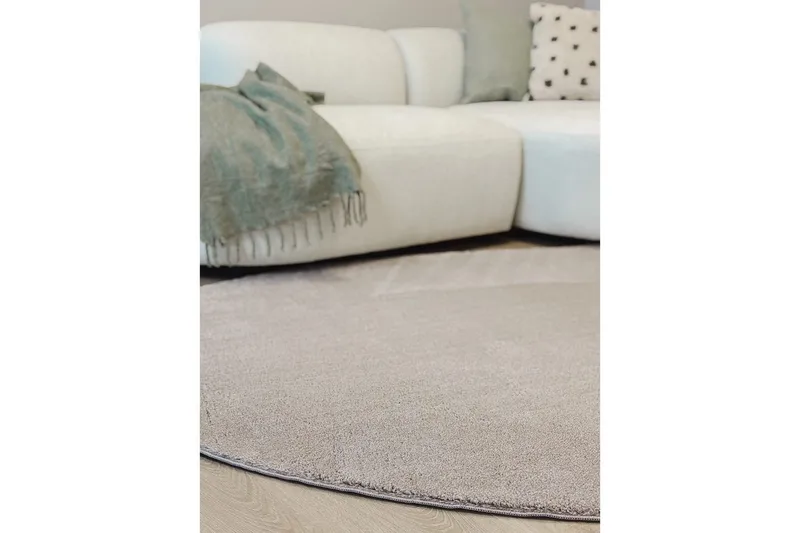 Vaskbart teppe Soft Shape - 240x340 cm, Melert lin - Tekstiler - Tepper & Matter - Flatvevde tepper