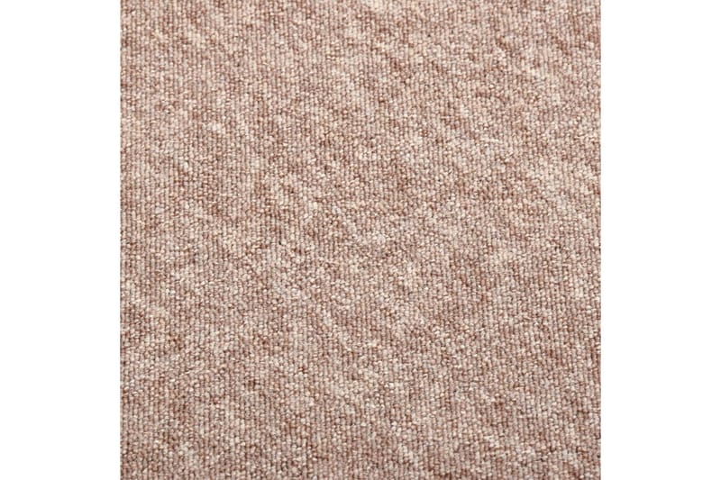 Teppefliser gulv 20 stk 5 m² 50x50 cm beige - Tekstiler - Tepper & Matter - Vegg til vegg tepper