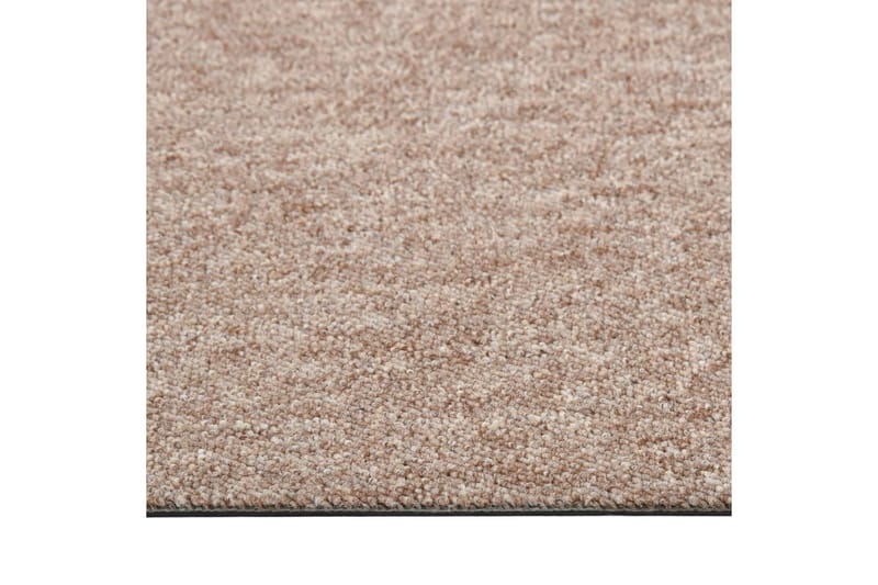 Teppefliser gulv 20 stk 5 m² 50x50 cm beige - Tekstiler - Tepper & Matter - Vegg til vegg tepper