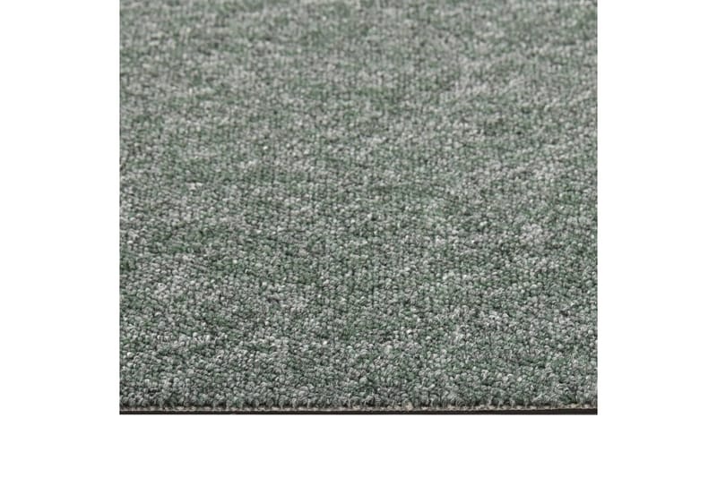 Teppefliser gulv 20 stk 5 m² 50x50 cm grønn - Tekstiler - Tepper & Matter - Vegg til vegg tepper