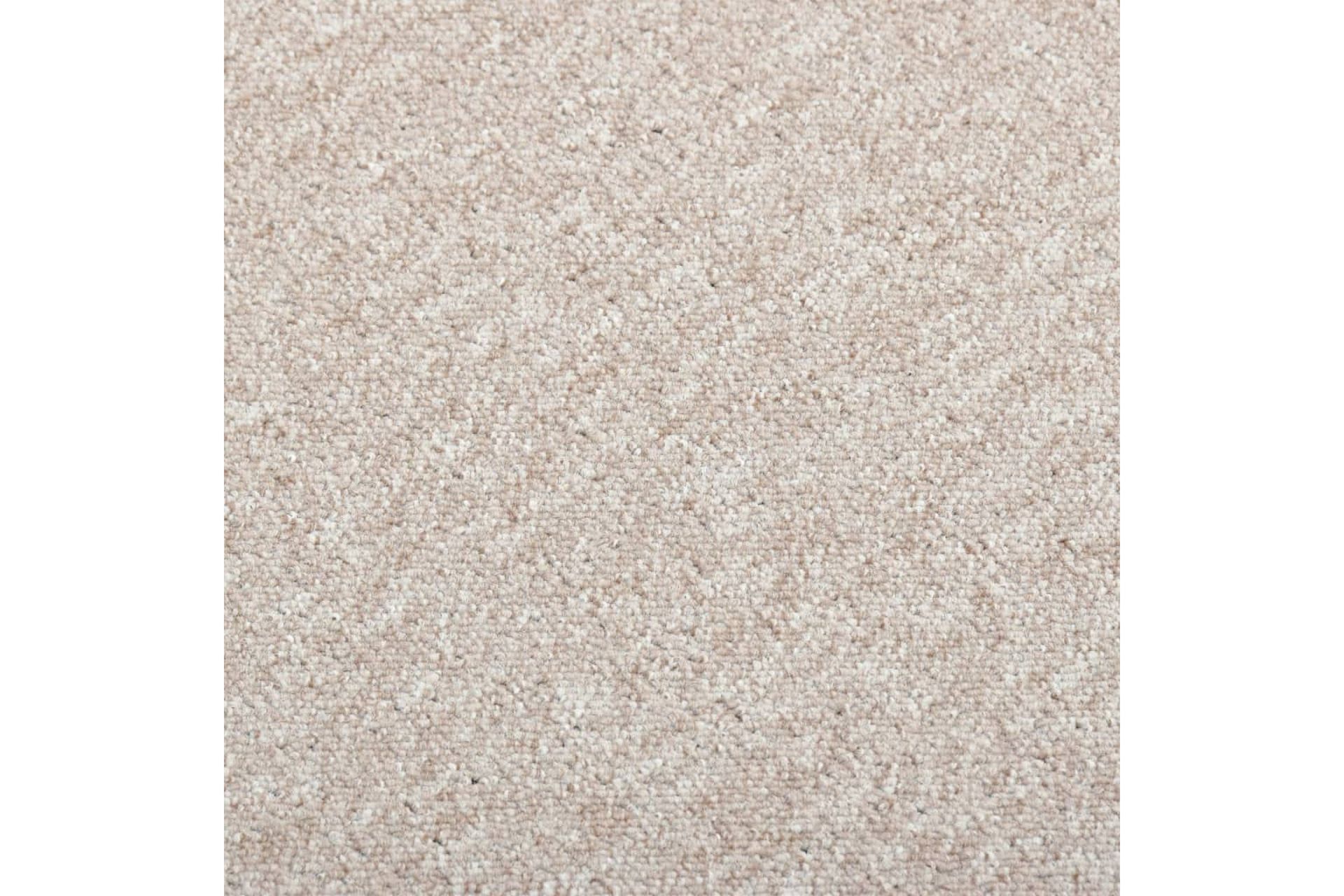 Teppefliser gulv 20 stk 5 m² 50x50 cm lysebeige - Tekstiler - Tepper & Matter - Vegg til vegg tepper