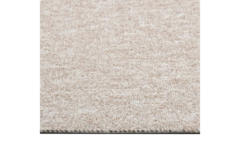 Teppefliser gulv 20 stk 5 m² 50x50 cm lysebeige - Tekstiler - Tepper & Matter - Vegg til vegg tepper