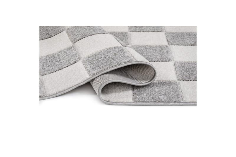 Wiltonteppe Hawaii Chess 160x230 cm, Grå - 160x230 cm, Grå - Tekstiler - Tepper & Matter - Utendørstepper