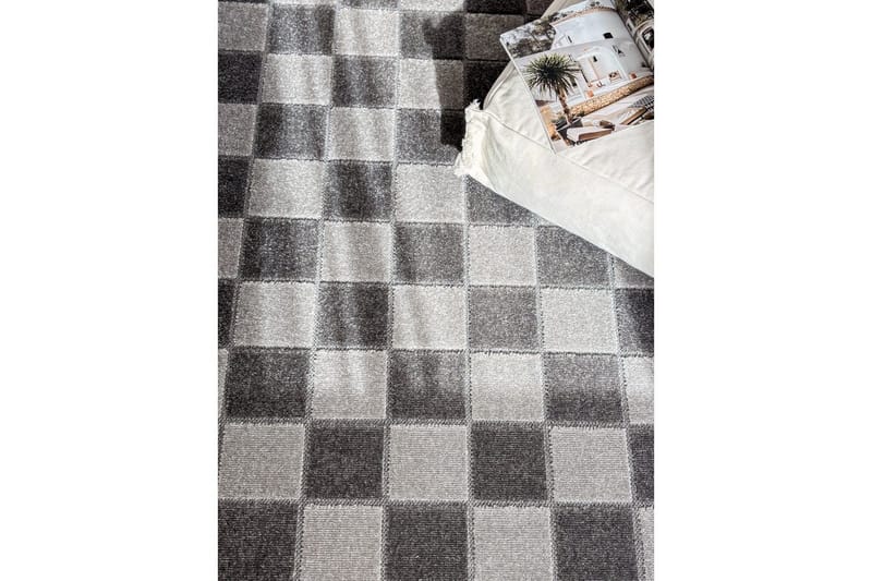 Wiltonteppe Hawaii Chess 160x230 cm, Grafitt - 160x230 cm, Grafitt - Tekstiler - Tepper & Matter - Utendørstepper