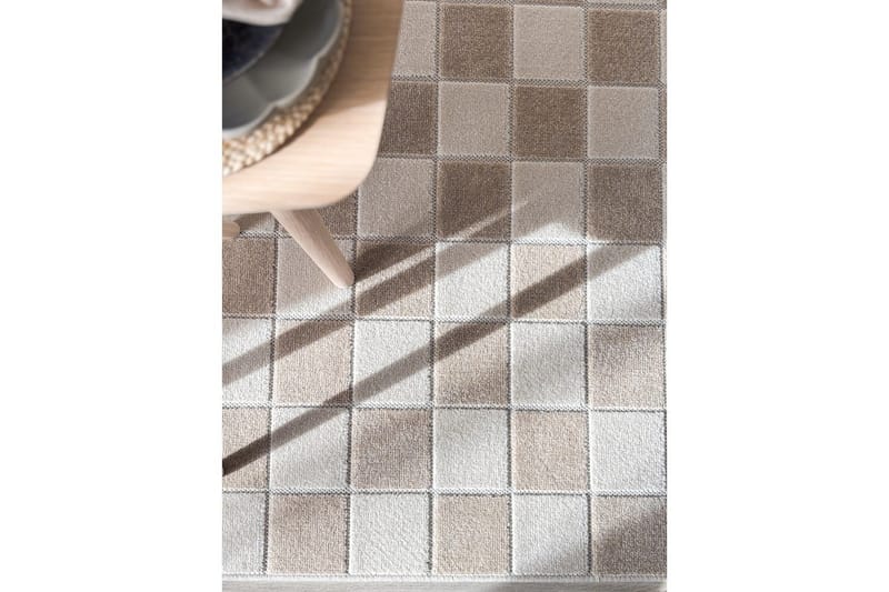Wiltonteppe Hawaii Chess 160x230 cm, Lin, Linne - 160x230 cm, Lin, Linne - Tekstiler - Tepper & Matter - Utendørstepper