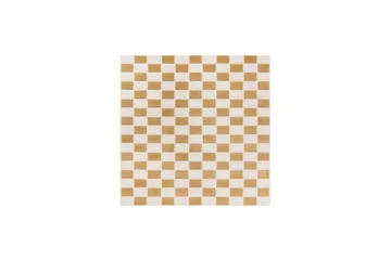 Wiltonteppe Hawaii Chess 200x200 cm, Gul