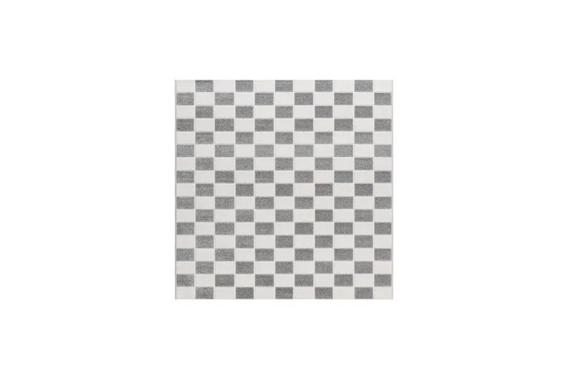 Wiltonteppe Hawaii Chess 240x240 cm, Grå - 240x240 cm, Grå - Tekstiler - Tepper & Matter - Utendørstepper