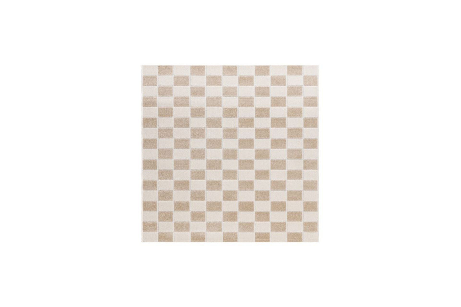 Wiltonteppe Hawaii Chess 240x240 cm, Lin, Linne - 240x240 cm, Lin, Linne