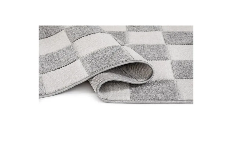 Wiltonteppe Hawaii Chess 240x340 cm, Grå - 240x340 cm, Grå - Tekstiler - Tepper & Matter - Utendørstepper