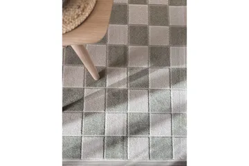 Wiltonteppe Hawaii Chess 240x340 cm, Grønn - 240x340 cm, Grønn - Tekstiler - Tepper & Matter - Store tepper