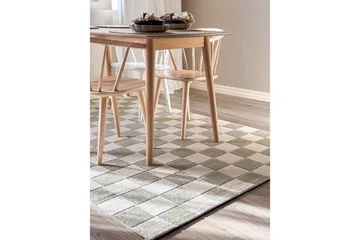 Wiltonteppe Hawaii Chess 240x340 cm, Grønn - 240x340 cm, Grønn - Tekstiler - Tepper & Matter - Store tepper