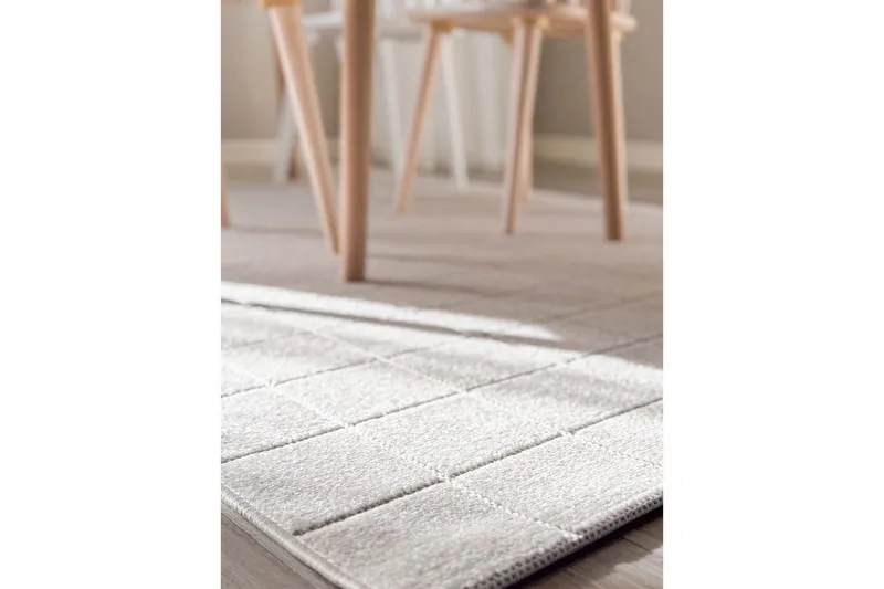 Wiltonteppe Hawaii Chess 240x340 cm, Krem - 240x340 cm, Krem - Tekstiler - Tepper & Matter - Store tepper