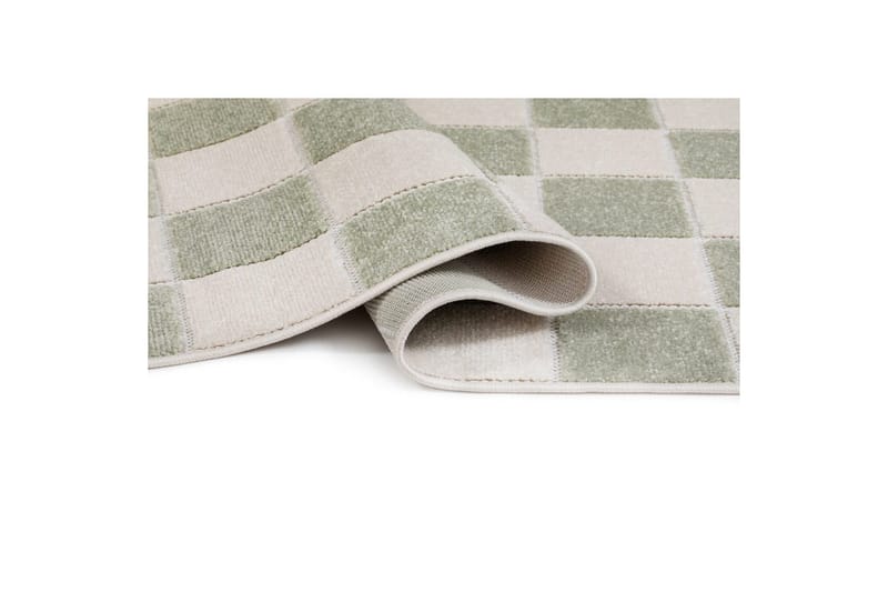 Wiltonteppe Hawaii Chess 280x280 cm, Grønn - 280x280 cm, Grønn - Tekstiler - Tepper & Matter - Utendørstepper