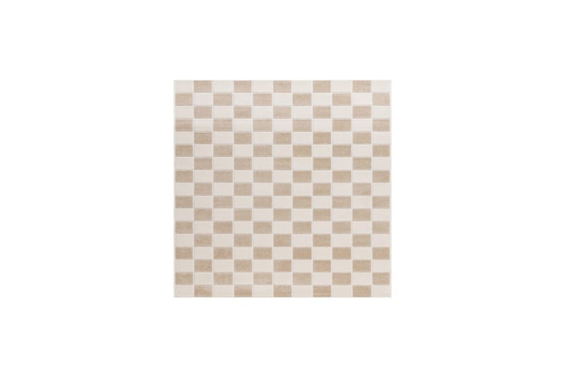 Wiltonteppe Hawaii Chess 280x280 cm, Lin, Linne - 280x280 cm, Lin, Linne - Tekstiler - Tepper & Matter - Utendørstepper