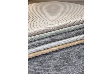 Wiltonteppe Hawaii Circle 200x200 cm, Lin, Linne - 200x200 cm, Lin, Linne - Tekstiler - Tepper & Matter - Store tepper