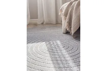 Wiltonteppe Hawaii Circle 240x240 cm, Grå - 240x240 cm, Grå - Tekstiler - Tepper & Matter - Store tepper
