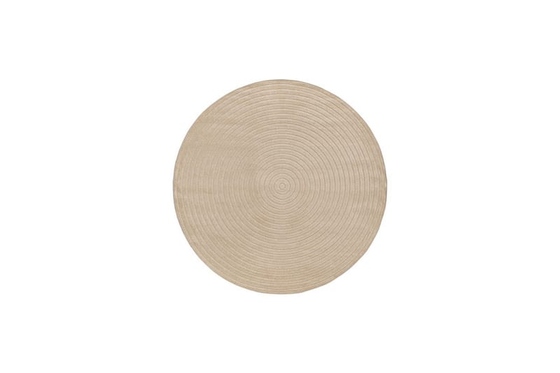 Wiltonteppe Hawaii Circle 280x280 cm, Lin, Linne - 280x280 cm, Lin, Linne - Tekstiler - Tepper & Matter - Utendørstepper