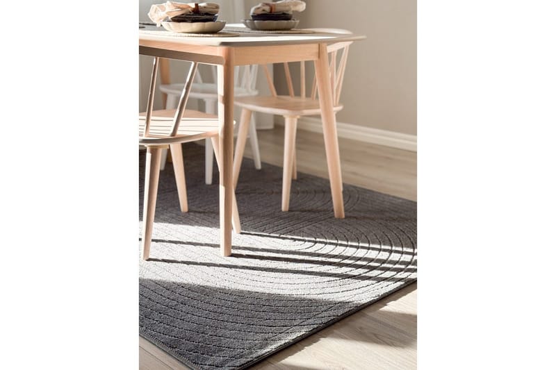 Wiltonteppe Hawaii Shape 160x230 cm, Grafitt - 160x230 cm, Grafitt - Tekstiler - Tepper & Matter - Utendørstepper