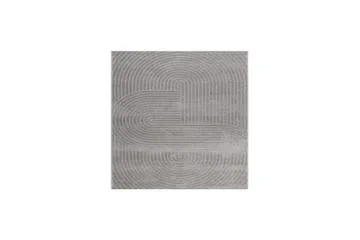 Wiltonteppe Hawaii Shape 200x200 cm, Grå