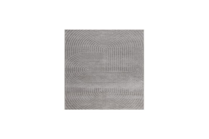 Wiltonteppe Hawaii Shape 200x200 cm, Grå - 200x200 cm, Grå - Tekstiler - Tepper & Matter - Utendørstepper