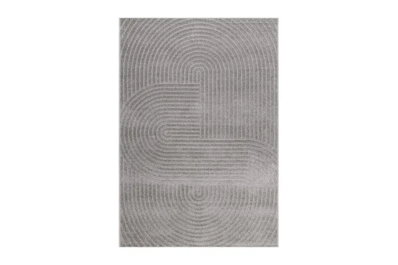 Wiltonteppe Hawaii Shape 200x290 cm, Grå - 200x290 cm, Grå - Tekstiler - Tepper & Matter - Utendørstepper