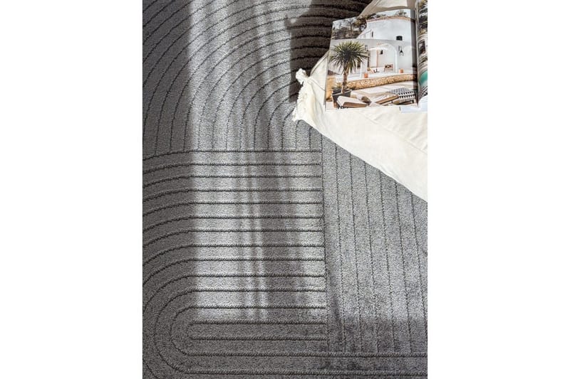 Wiltonteppe Hawaii Shape 200x290 cm, Grå - 200x290 cm, Grå - Tekstiler - Tepper & Matter - Utendørstepper