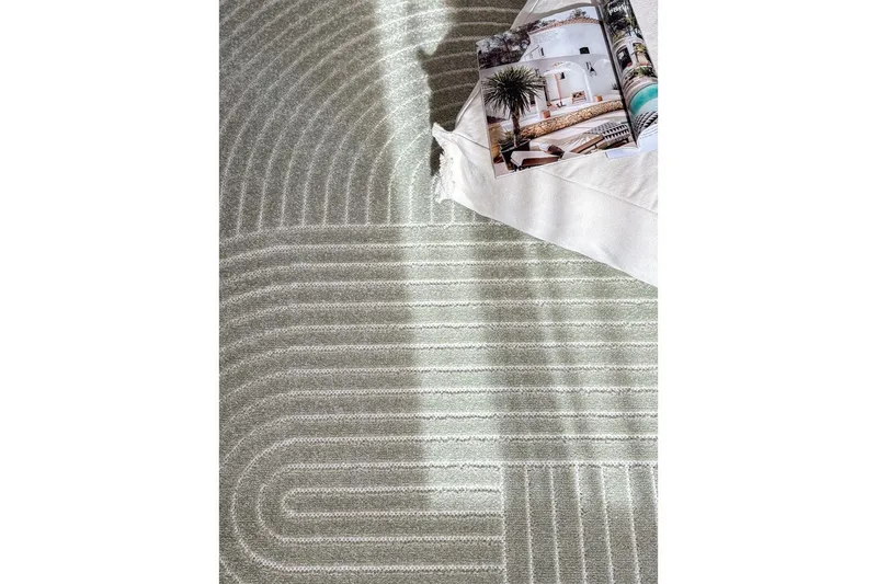 Wiltonteppe Hawaii Shape 200x290 cm, Grønn - 200x290 cm, Grønn - Tekstiler - Tepper & Matter - Utendørstepper