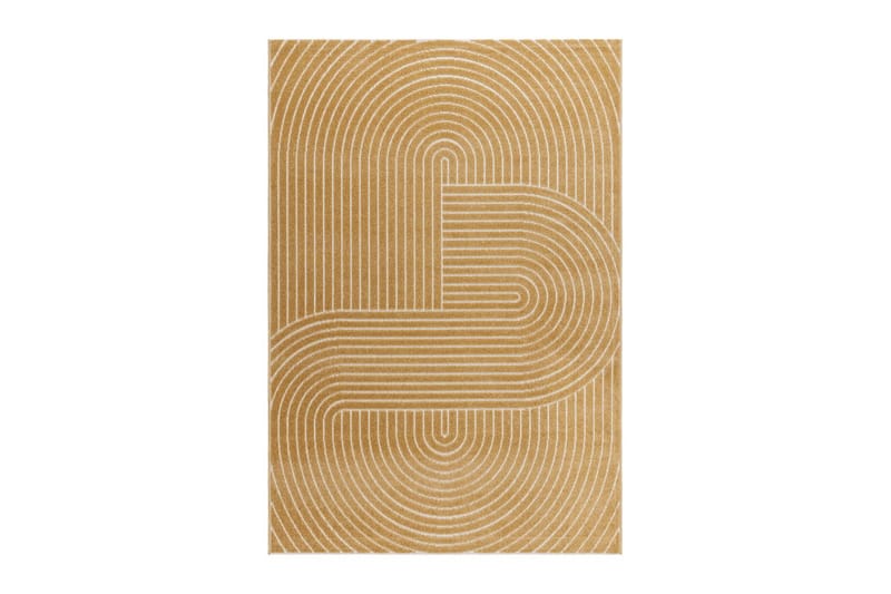 Wiltonteppe Hawaii Shape 200x290 cm, Gul, 200x290 cm, Gul