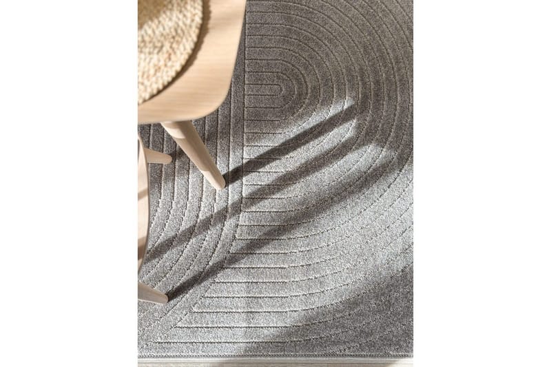 Wiltonteppe Hawaii Shape 240x240 cm, Grå - 240x240 cm, Grå - Tekstiler - Tepper & Matter - Store tepper