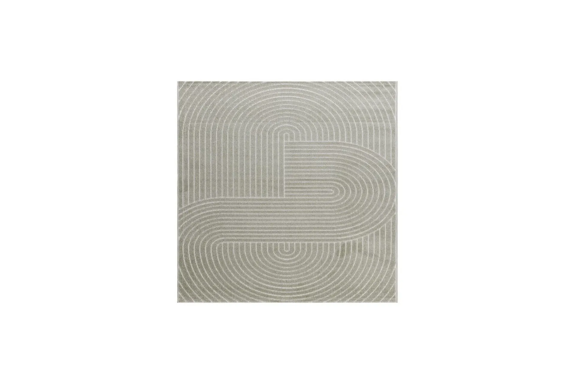 Wiltonteppe Hawaii Shape 240x240 cm, Grønn - 240x240 cm, Grønn