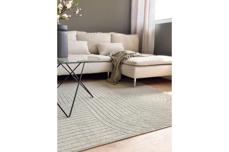 Wiltonteppe Hawaii Shape 240x240 cm, Grønn - 240x240 cm, Grønn - Tekstiler - Tepper & Matter - Utendørstepper