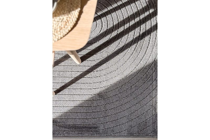 Wiltonteppe Hawaii Shape 240x240 cm, Grafitt - 240x240 cm, Grafitt - Tekstiler - Tepper & Matter - Store tepper