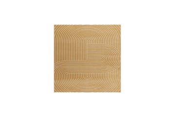 Wiltonteppe Hawaii Shape 240x240 cm, Gul
